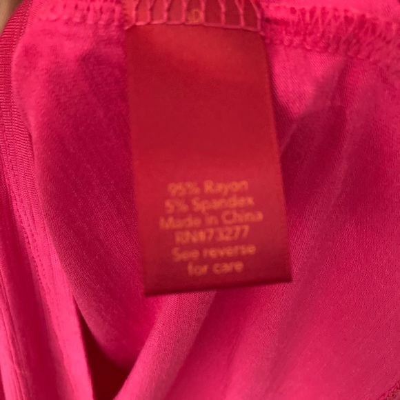Jennifer Lopez Pink Long Sleeves Top Small/Medium BNWT - Picture 5 of 9